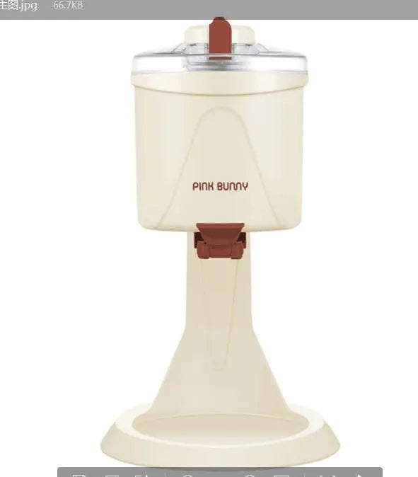 Bunny Rabbit Automatic Mini Ice Cream Maker for Kids