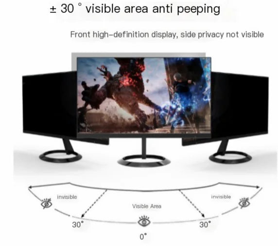 privacy-screenprotector laptop- 100% privacy