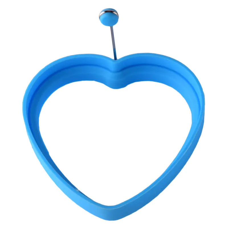 Silicone Heart-Shaped Fried Egg Mold with Handle