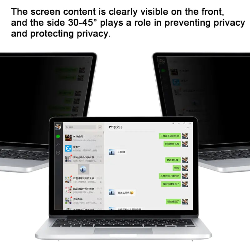 privacy-screenprotector laptop- 100% privacy