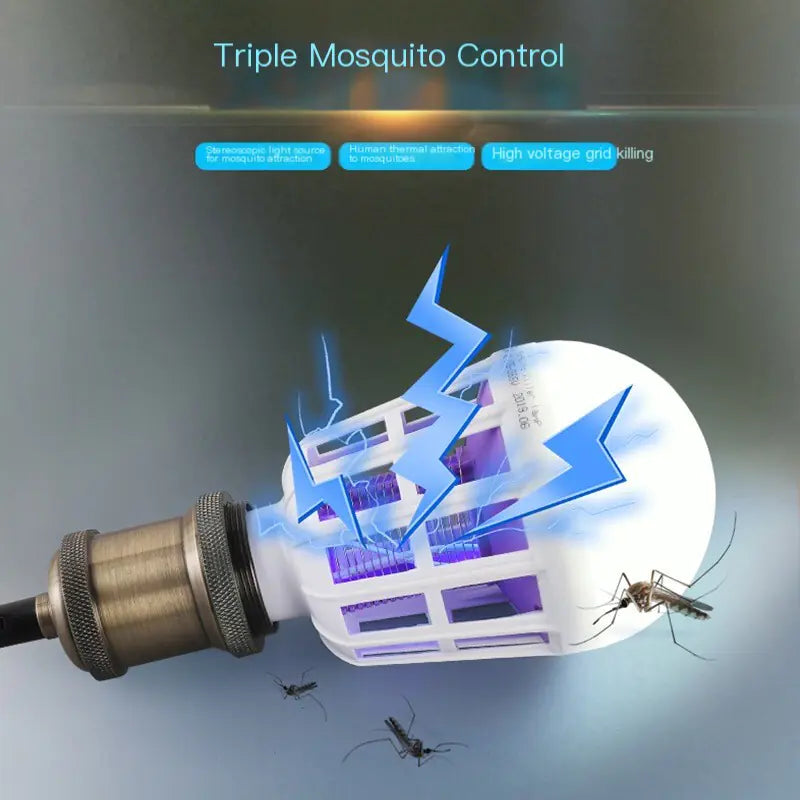 Home LED Mosquito Trap Light Bulb for Insect Control