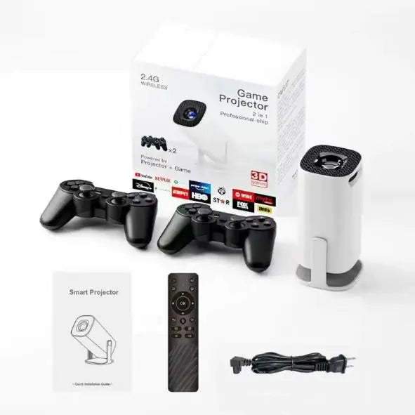 Game console projector