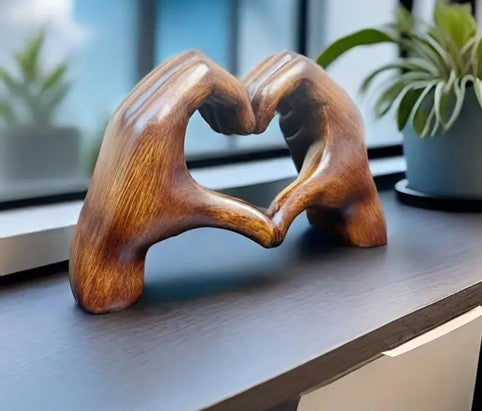 Creatief Hars Hartbeeldje – Ik Hou Van Jou