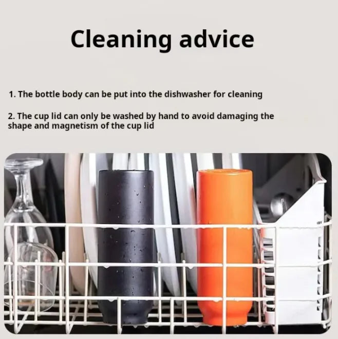 Drinkfles met antisliphandgreep 800 ml